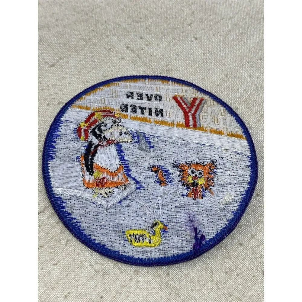 Vintage Cub Boy Scout Patch Y Overniter RARE‎ Cat Shark Duck 1987